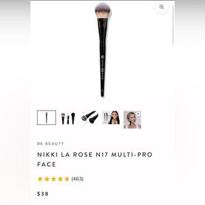 Nikki La Rose N17 makeup brush NEW BK beauty
